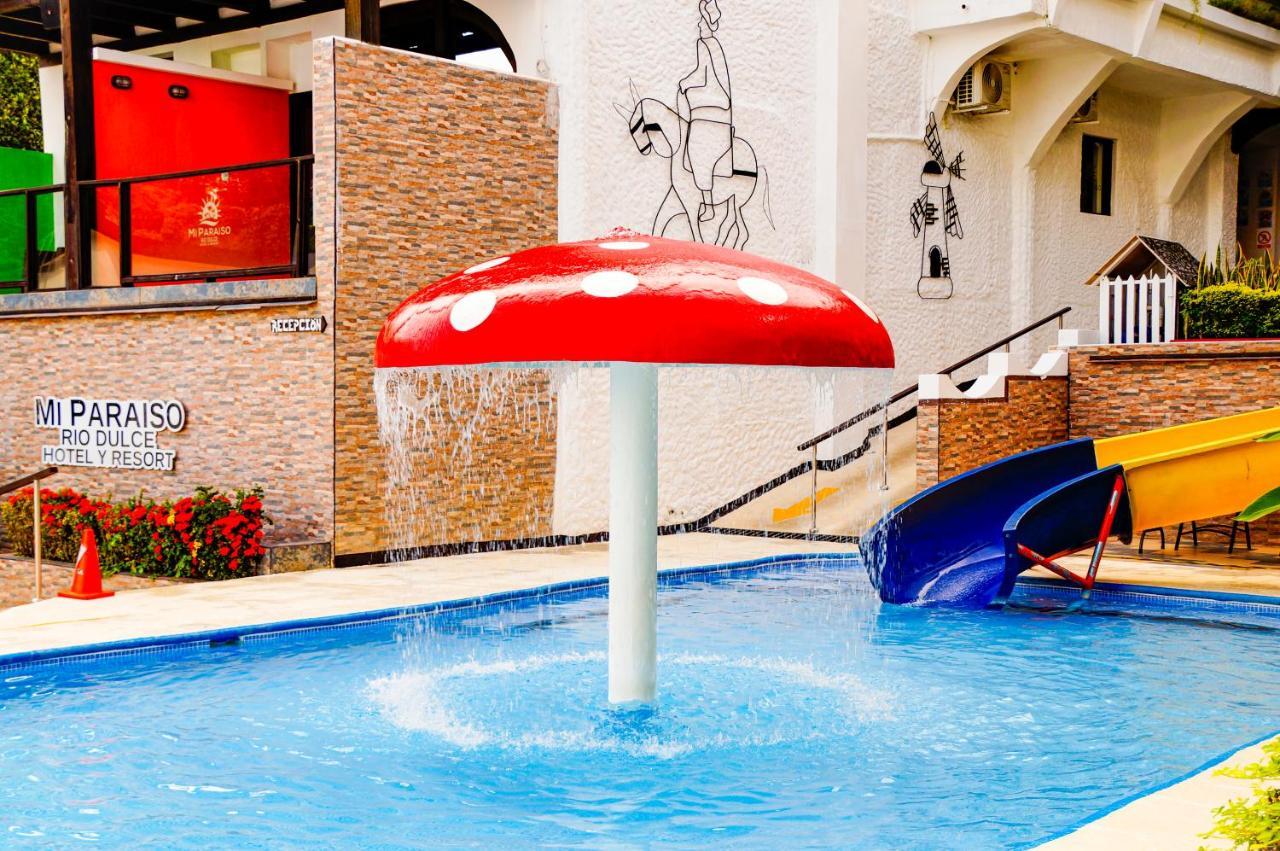Hotel Mi Paraiso Rio Dulce Castillo de San Felipe 外观 照片